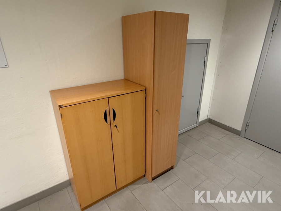 Kontorsskåp 2st