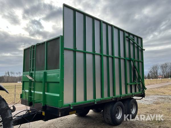 Ensilagevagn Kipa 3150 15 ton, 31,5 m3