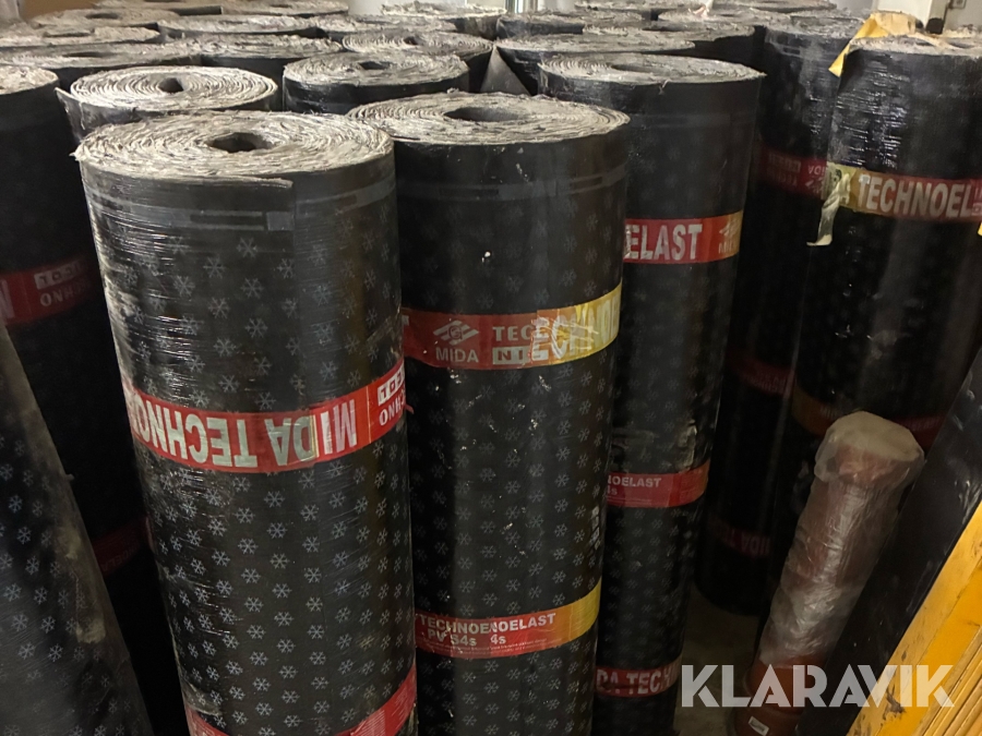 Bitumenmatta/takpapp Mids Technoelast PV S4S för tätskikt, 28 st
