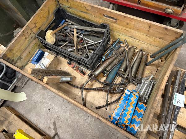 Fettsprutor & verktyg 1st pall