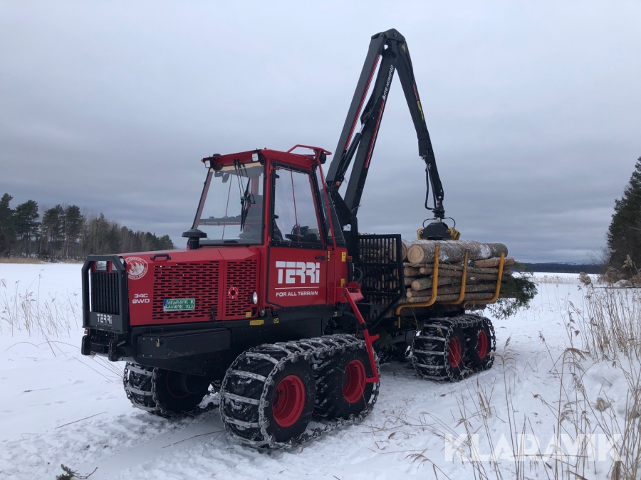 Kombi Skogsmaskin Terri 34c 8wd