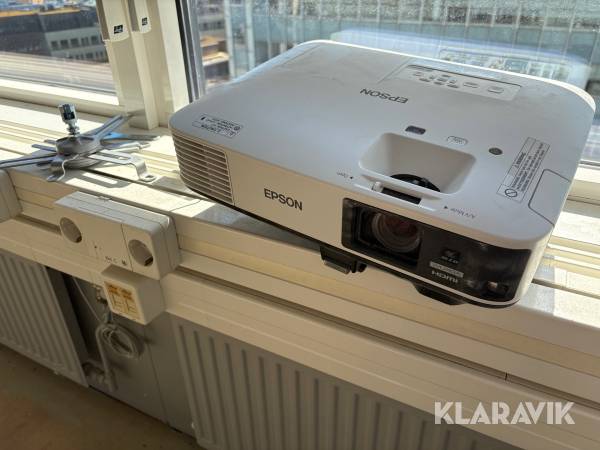 Projektor med panelstyrd duk Epson H620B
