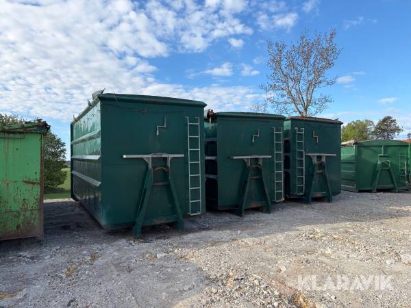 Lastväxlarflak 3x 40 m3 CMT 40 m3