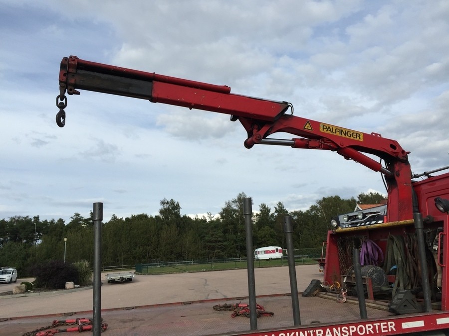 Fjärrstyrd Lastbilskran