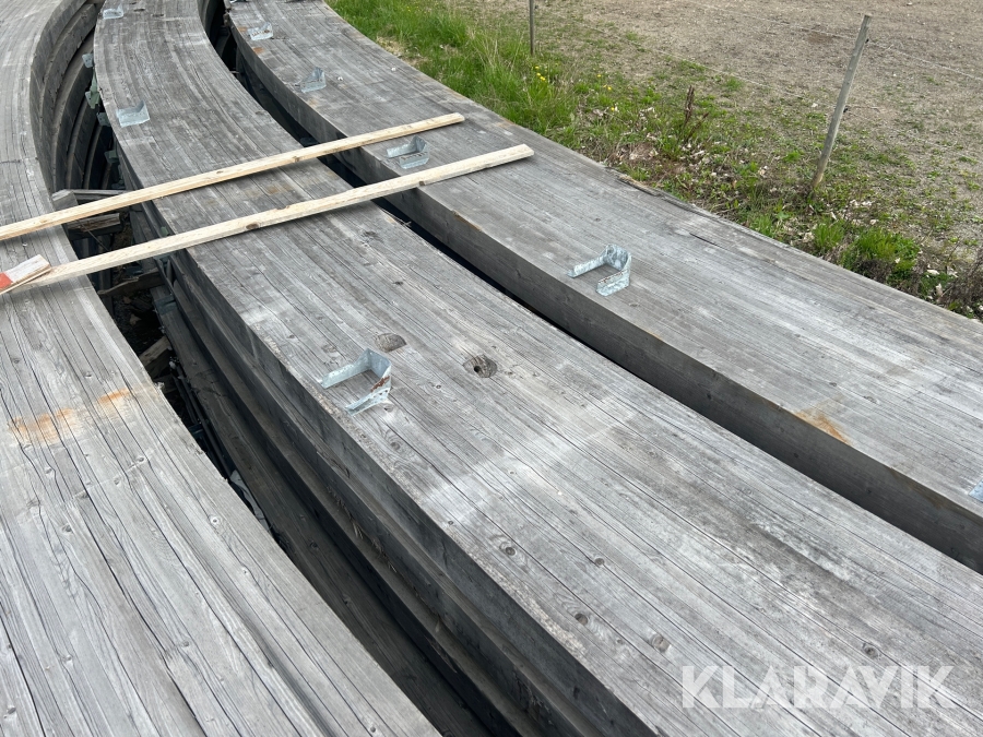 Limträ stomme 25x42x12 m ridhus Töreboda Limträ