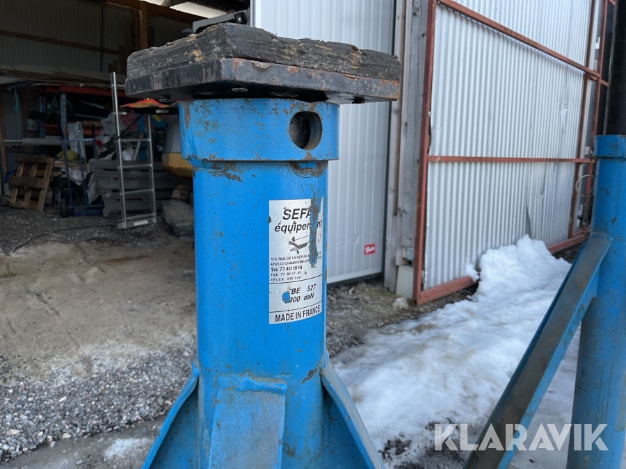 Pallbockar Sefac TBE 527 2st