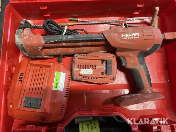 Injekteringspistol Hilti HDE 500-A22