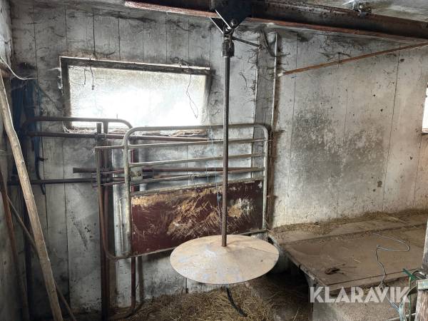 Rundbalsspjut med vagga