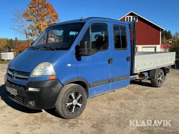 Pickup Opel Movano  A 2.5 CDTI dubbelhytt