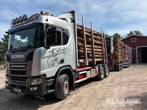 Timmerbilsekipage Scania R560 6x4 FNB/Hogstad