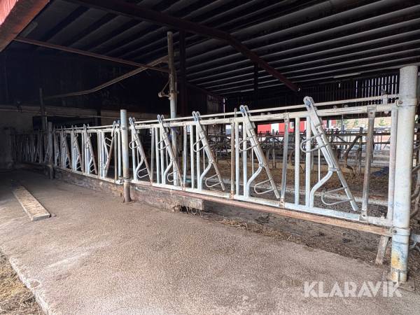 Fodergrind Agritubel låsbara 10m