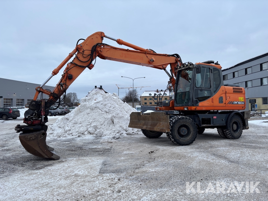 Hjulgrävmaskin Doosan DX160W