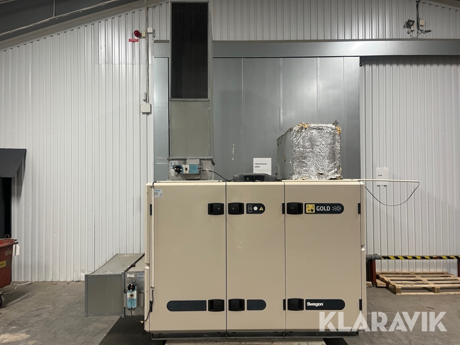 Ventilationsaggregat Swegon Gold14ERX