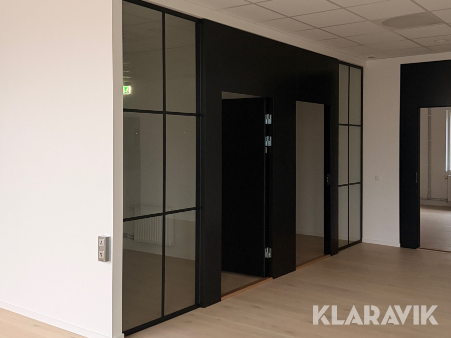 Glaspartier med dörrar Modus