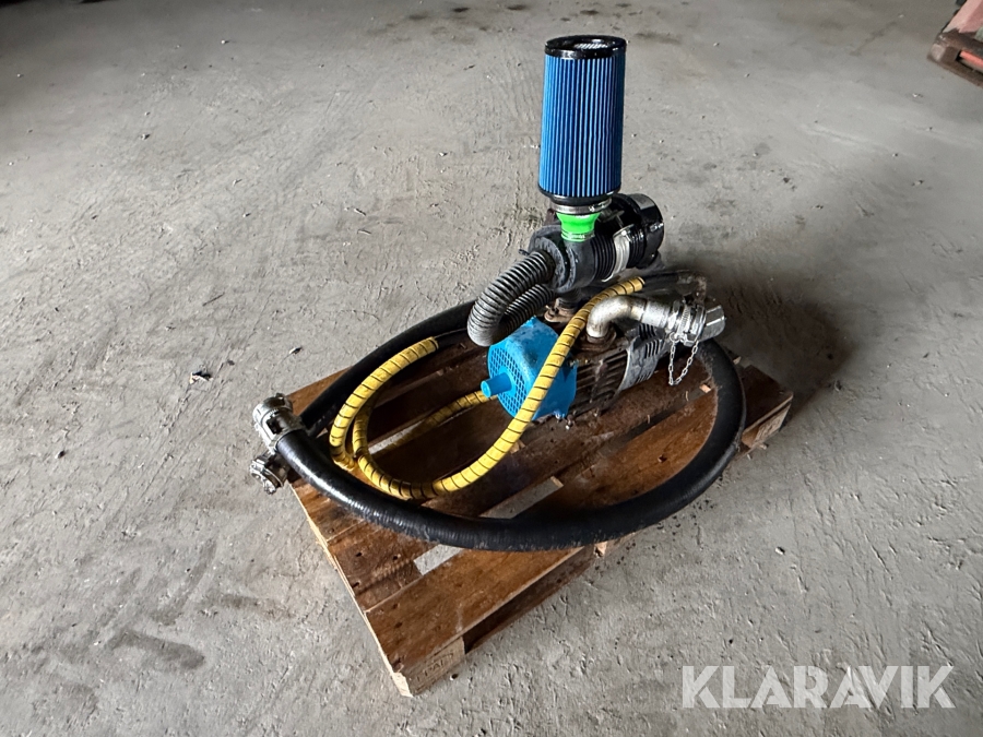 Hydrauldriven lossningskompressor Blackmer E106 för bulk