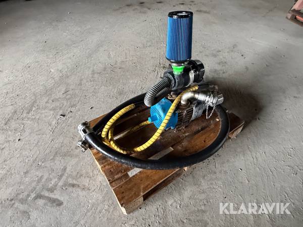 Hydrauldriven lossningskompressor Blackmer E106 för bulk