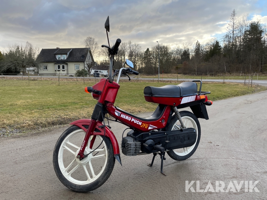 Moped Hero Puch 2FG från 80-talet