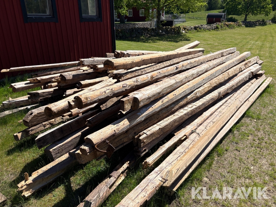 Bjälkar och stolpar
