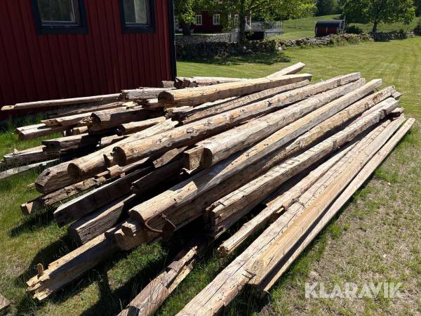 Bjälkar och stolpar