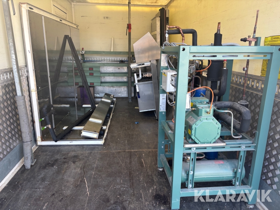 Jäskyl/frys Svebra Dahlén komplett