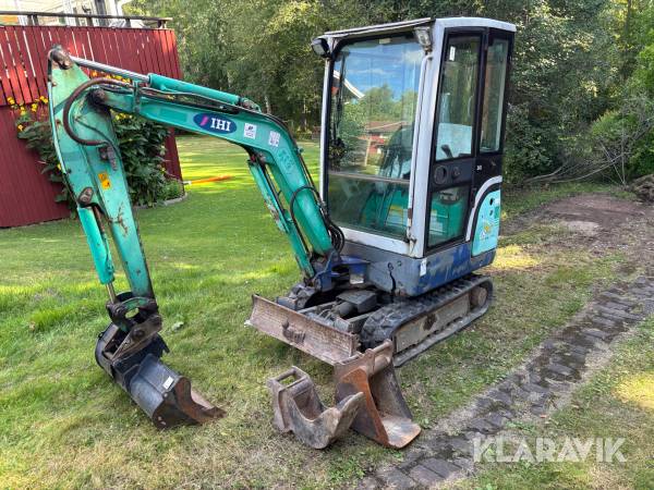 Grävmaskin Ihimer 18 NXT med 3 skopor