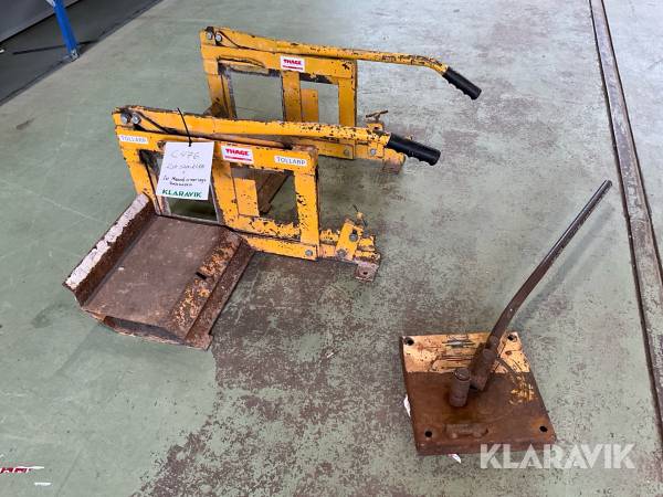 Stenklipp och armeringsbock