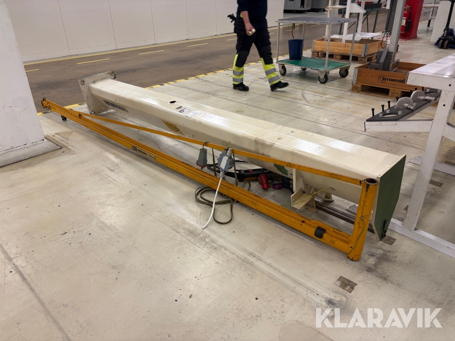 Pelarlyft Demag PK1N-F med telfer 250kg