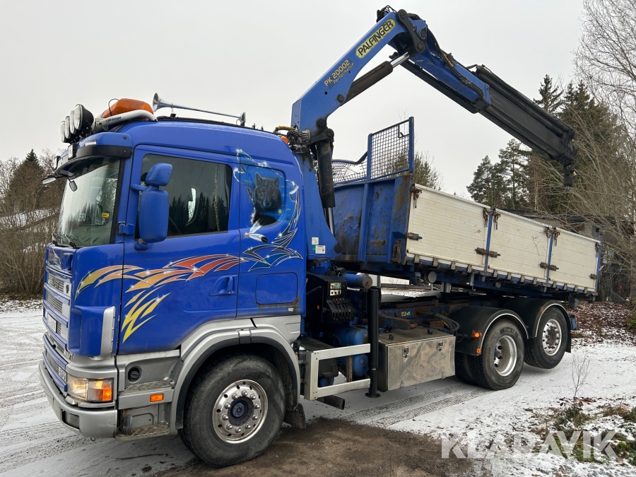 Kranbil Scania 124G 470