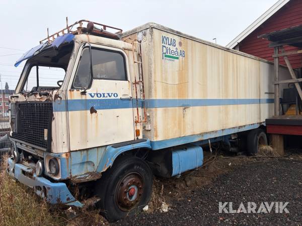 Veteranlastbil Volvo F89 6X2 46