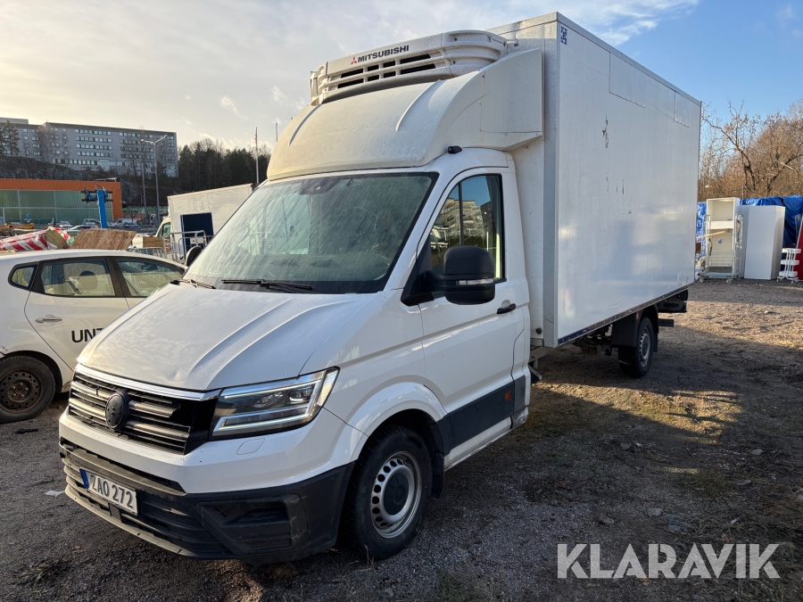 Lätt lastbil Volkswagen Crafter med bakgavellyft