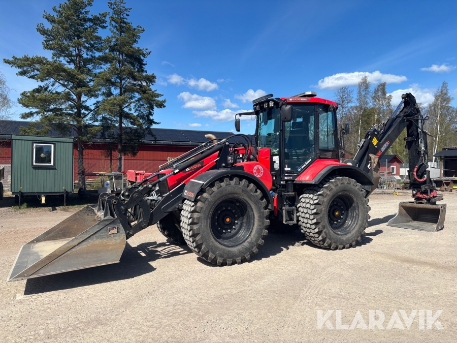Grävlastare Huddig 1260D med redskap