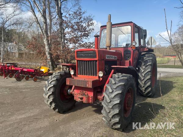 Traktor Volvo BM T 814 C med dubbelmontage