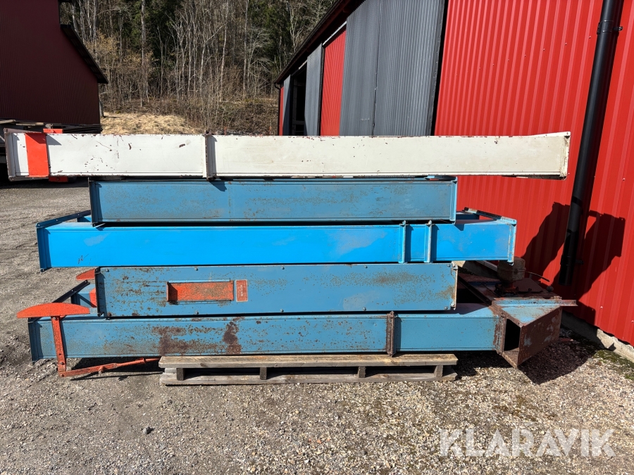 Spannmålselevator Kpab komplett 9.5meter