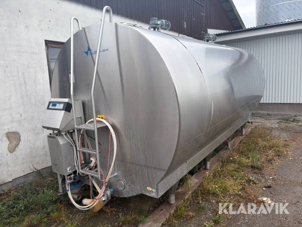 Komplett Mjölktank med kylaggregat Mueller P-12000