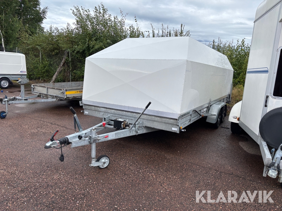 Täckt biltransport CO-Släpet 2700 CTATS
