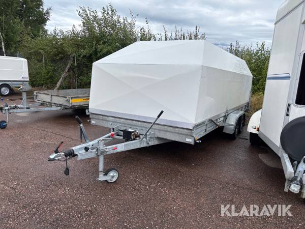 Täckt biltransport CO-Släpet 2700 CTATS