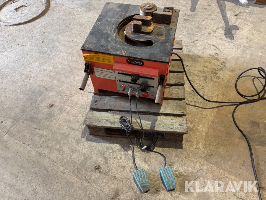Armeringsbock Najkvick / Rebar Bender RB-25 25mm