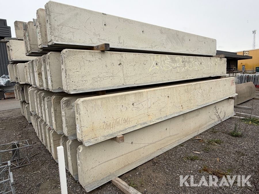 Betongbarriärer 10 st Deltabloc