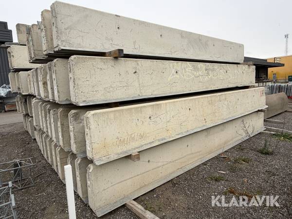Betongbarriärer 10 st Deltabloc