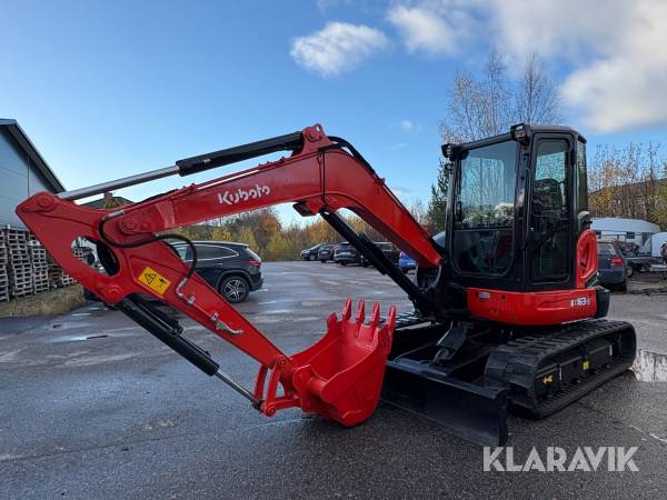 Grävmaskin Kubota KX163-5