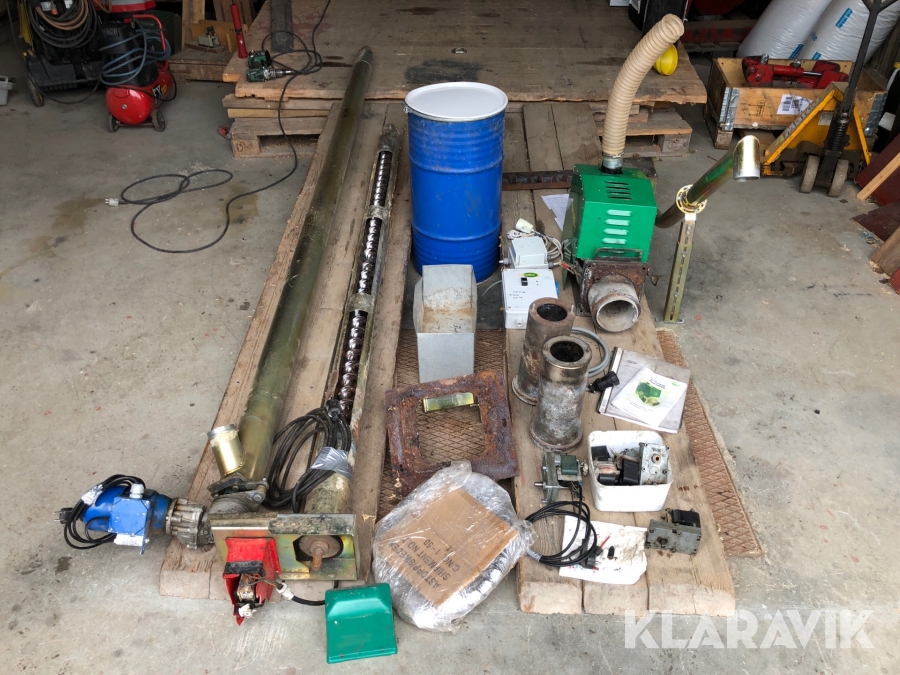 Havrebrännare / Inmatningsskruvar / Automatiskt uraskare AgroTec 