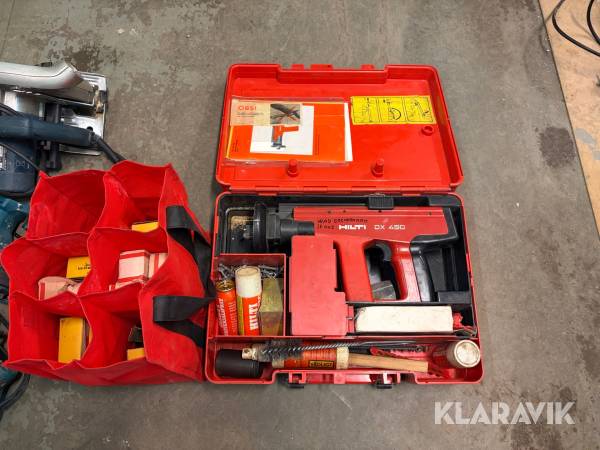 Bultpistol krutdriven Hilti DX 450