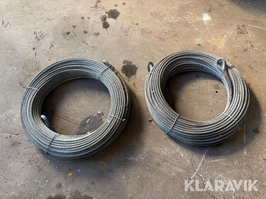 Stålvajer 10mm ca 100m