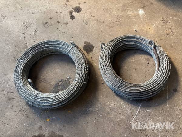 Stålvajer 10mm ca 100m