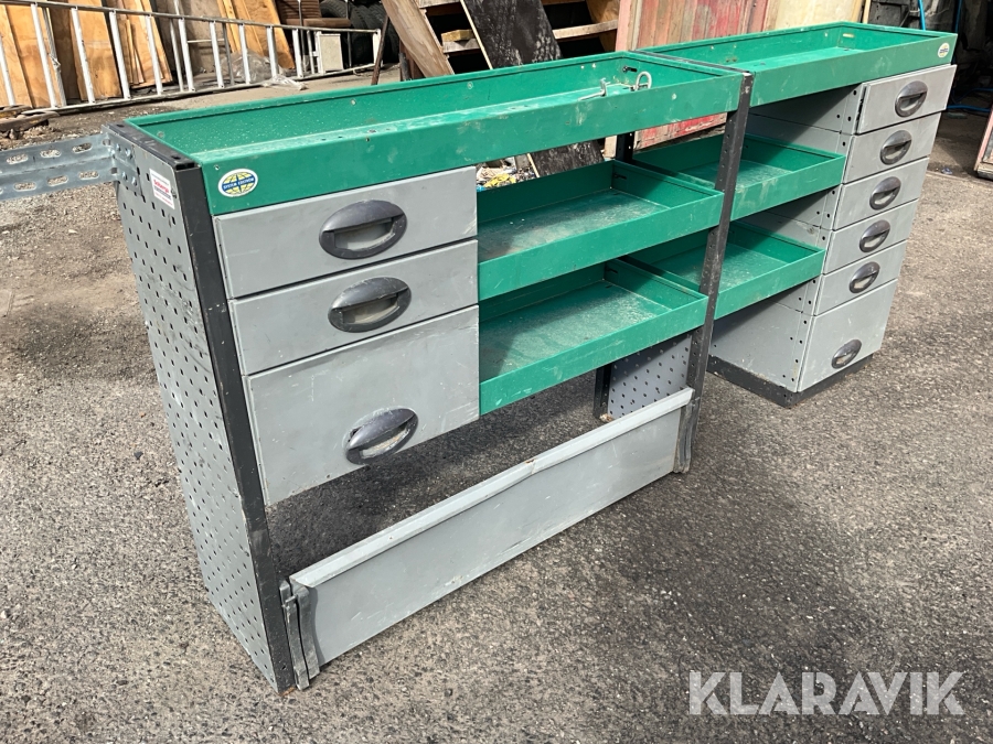 Bilinredning skåpbil System Edström