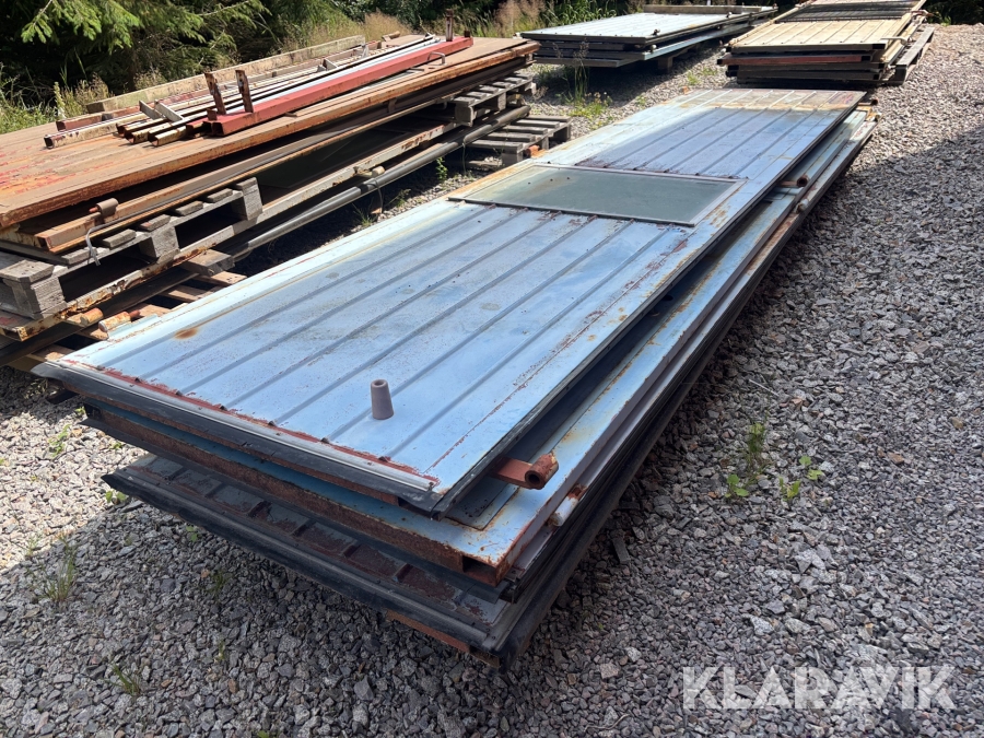 Vikport 4x4,5m med dörr