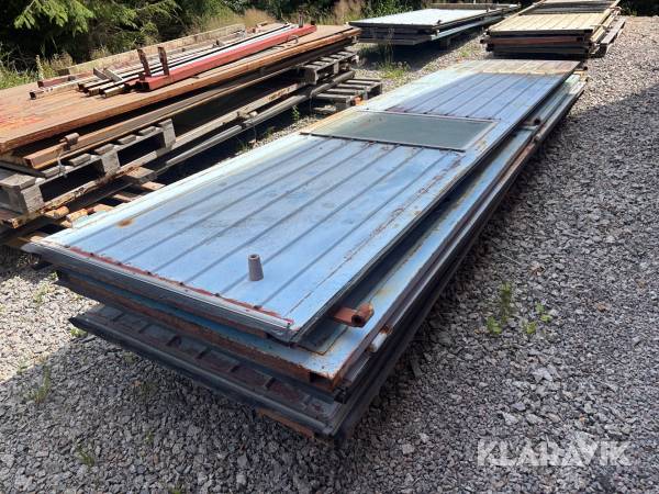 Vikport 4x4,5m med dörr