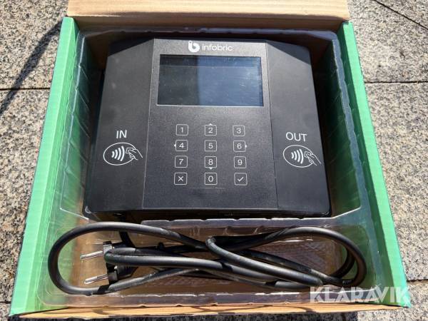 Personalliggare Infobric Regbox 250