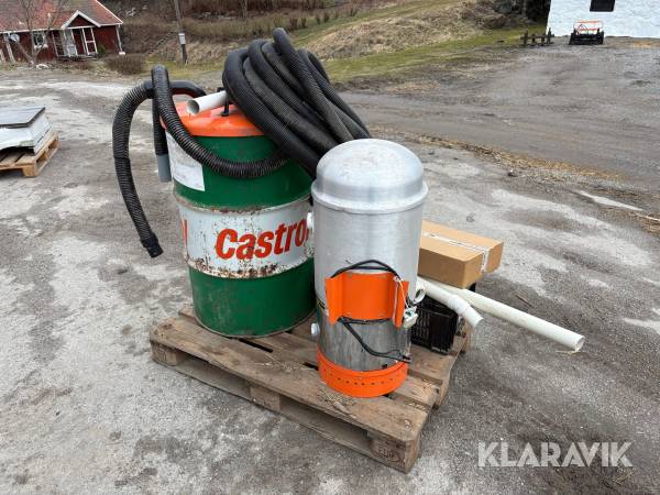 Dammsugare till spannmålstork Husky 033118