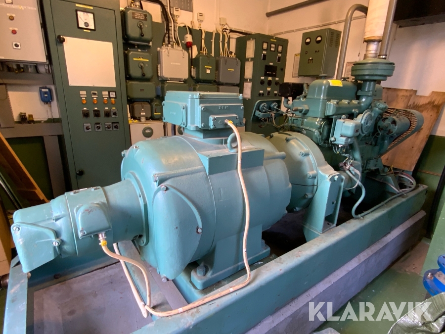 Reservkraftverk Volvo Penta 40kva